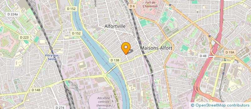 localisation de l'entreprise MONSIEUR QUENEDIE MOINDZE à ALFORTVILLE