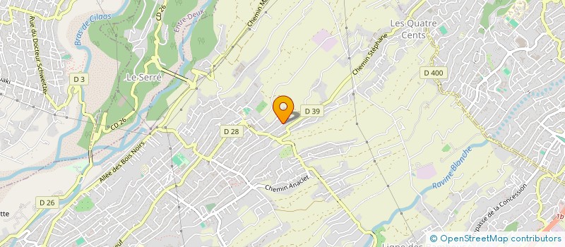 localisation de l'entreprise MONSIEUR QUENTHIN HOAREAU  SAINT-PIERRE