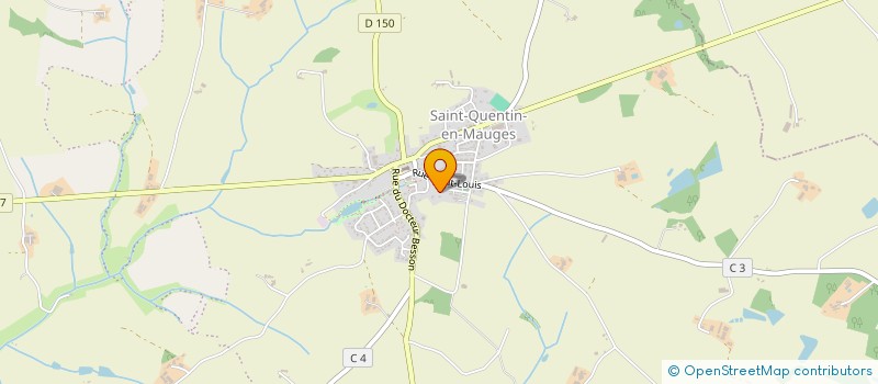 localisation de l'entreprise MONSIEUR QUENTIN ABELARD à MONTREVAULT-SUR-EVRE