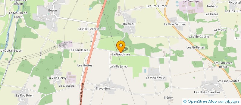 localisation de l'entreprise MONSIEUR QUENTIN ABJEAN  PLOERMEL