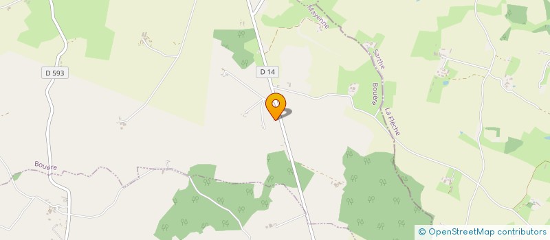 localisation de l'entreprise MONSIEUR QUENTIN ABRIVARD  BOUERE