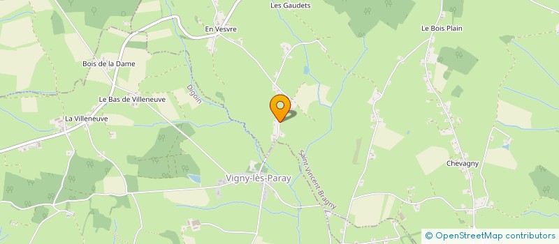 localisation de l'entreprise MONSIEUR QUENTIN AFONSO  SAINT-VINCENT-BRAGNY