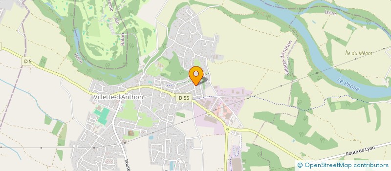 localisation de l'entreprise MONSIEUR QUENTIN ALBARES  VILLETTE-D'ANTHON