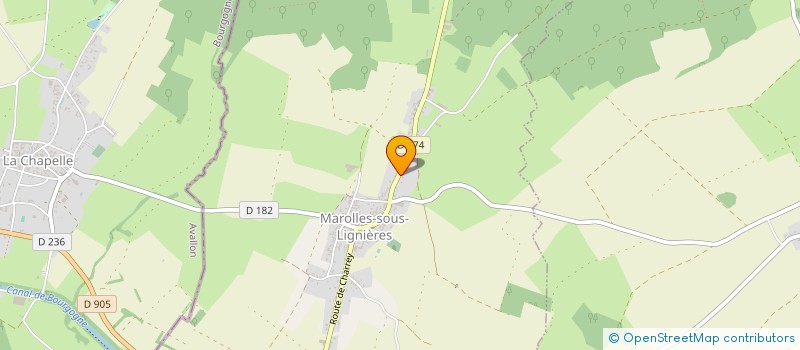 localisation de l'entreprise MONSIEUR QUENTIN ALEXANDRE  MAROLLES-SOUS-LIGNIERES