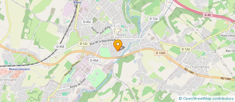 localisation de l'entreprise MONSIEUR QUENTIN ALILI RIVATON à RIVES