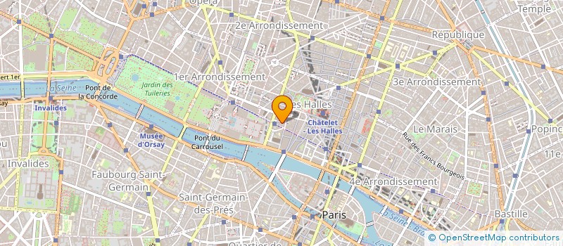 localisation de l'entreprise MONSIEUR QUENTIN ALLAIN-LAUNAY à PARIS