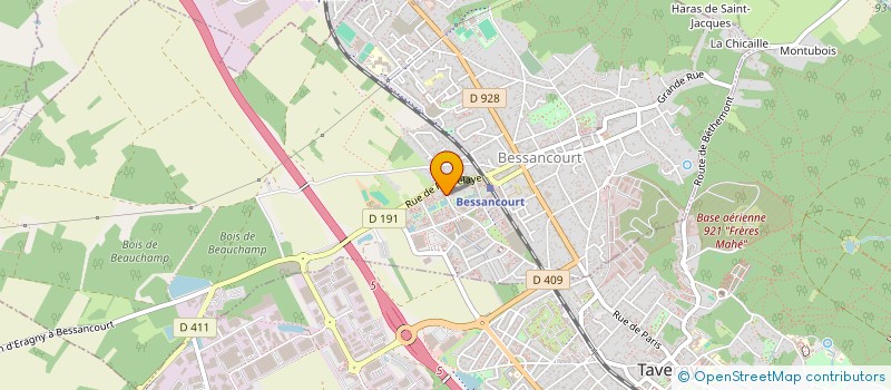 localisation de l'entreprise MONSIEUR QUENTIN ALLEGRE  BESSANCOURT