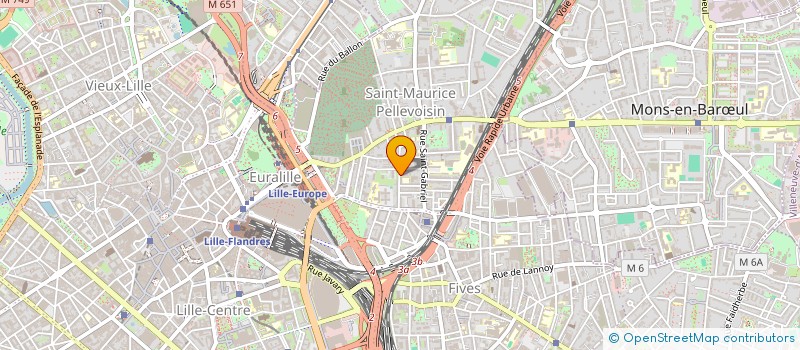 localisation de l'entreprise MONSIEUR QUENTIN ALVAREZ à LILLE