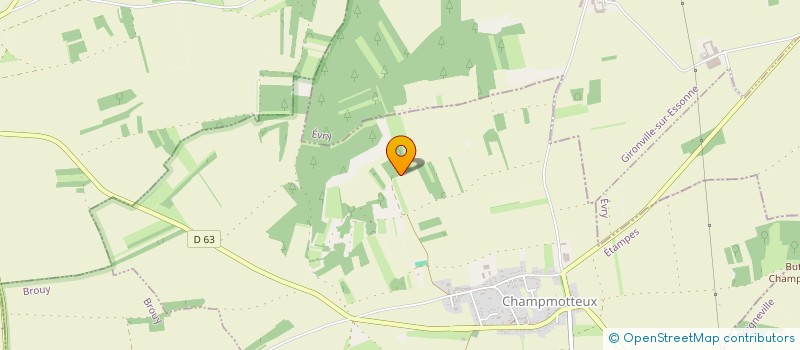localisation de l'entreprise MONSIEUR QUENTIN ANDRE  CHAMPMOTTEUX