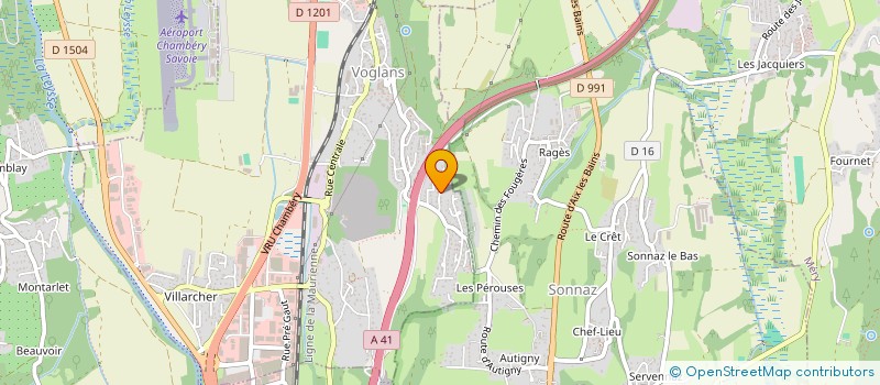 localisation de l'entreprise MONSIEUR QUENTIN ANNOVAZZI  VOGLANS