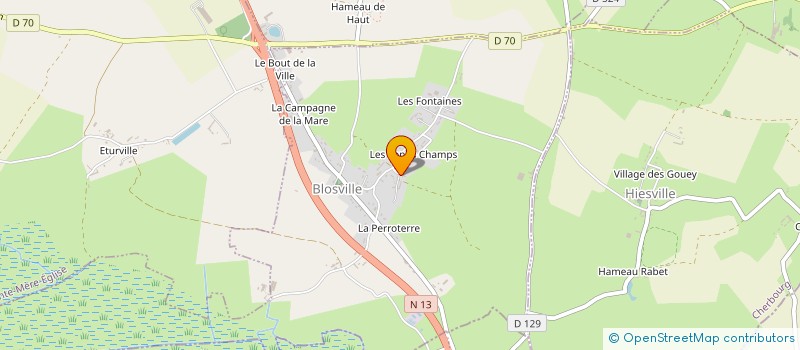 localisation de l'entreprise MONSIEUR QUENTIN ANQUETIL  BLOSVILLE