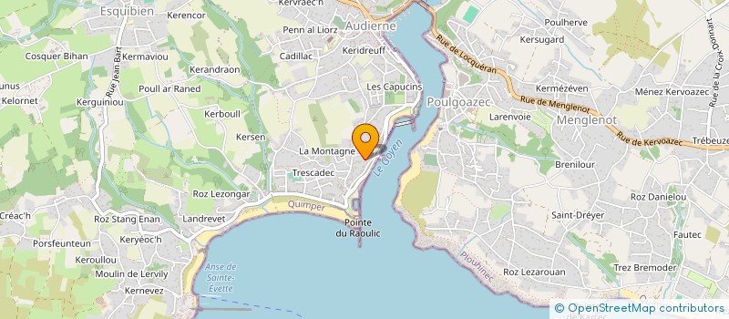 localisation de l'entreprise MONSIEUR QUENTIN ANSQUER à AUDIERNE