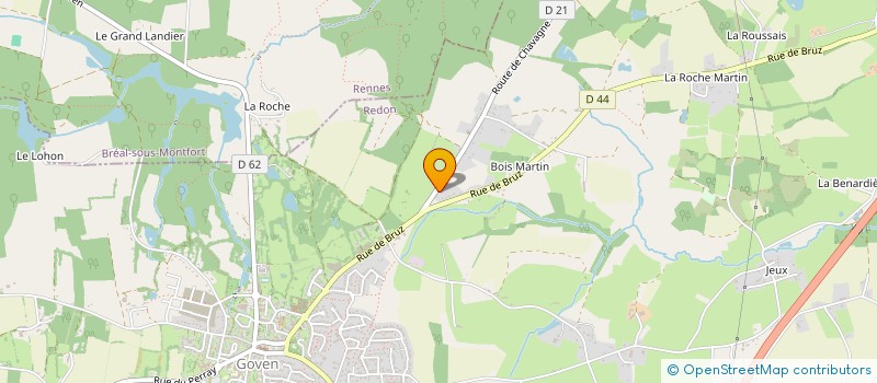 localisation de l'entreprise MONSIEUR QUENTIN ARCHAMBAULT  GOVEN