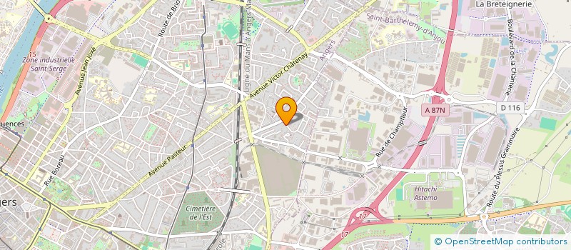 localisation de l'entreprise MONSIEUR QUENTIN ARCURI à ANGERS