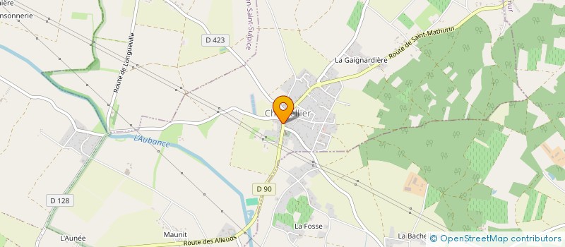 localisation de l'entreprise MONSIEUR QUENTIN ARIBAUD à BRISSAC LOIRE AUBANCE