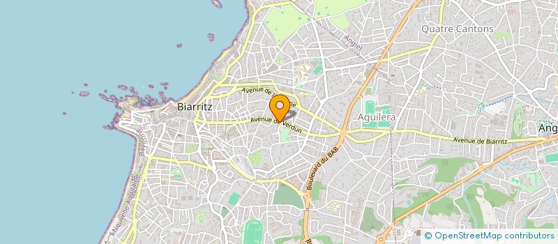 localisation de l'entreprise MONSIEUR QUENTIN ARMAND à BIARRITZ