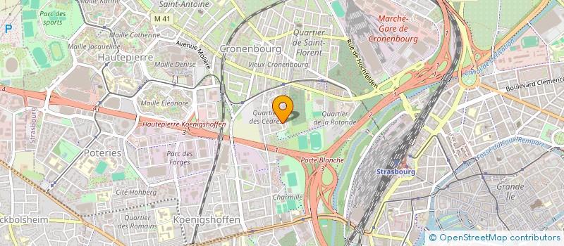 localisation de l'entreprise MONSIEUR QUENTIN ARMBRUSTER à STRASBOURG
