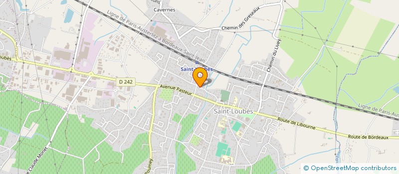 localisation de l'entreprise MONSIEUR QUENTIN ARNAULT  SAINT LOUBES