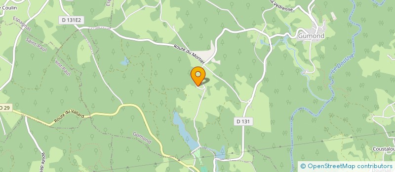 localisation de l'entreprise MONSIEUR QUENTIN ARTIGES  LA ROCHE-CANILLAC