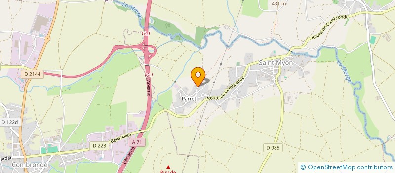 localisation de l'entreprise MONSIEUR QUENTIN ASTAIX  SAINT-MYON