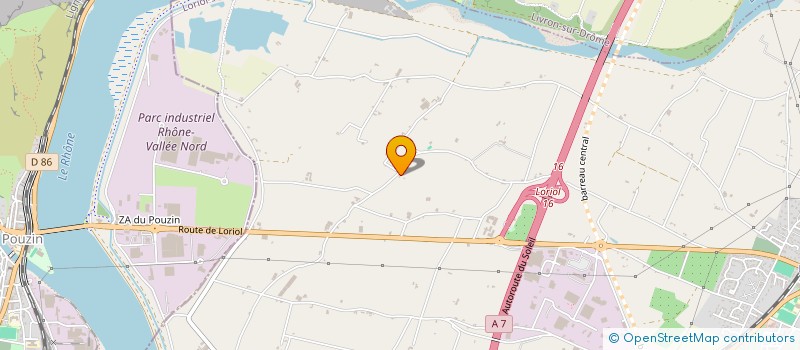 localisation de l'entreprise MONSIEUR QUENTIN ASTIER  SAULCE-SUR-RHONE