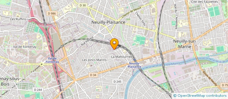 localisation de l'entreprise MONSIEUR QUENTIN AUFORT  NEUILLY-PLAISANCE