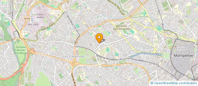 localisation de l'entreprise MONSIEUR QUENTIN AUMAS à MONTPELLIER