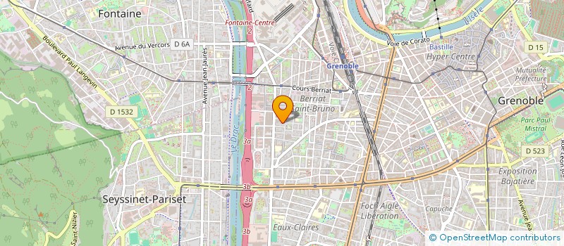 localisation de l'entreprise MONSIEUR QUENTIN AVERTY  GRENOBLE