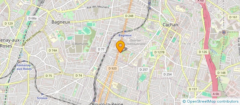 localisation de l'entreprise MONSIEUR QUENTIN AYADI à CACHAN