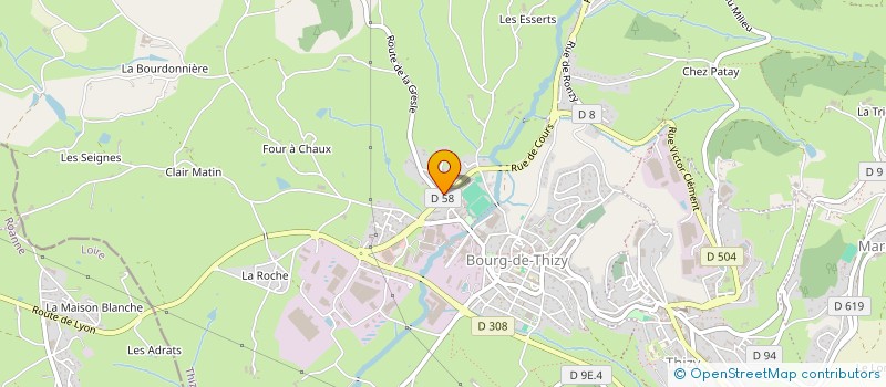 localisation de l'entreprise MONSIEUR QUENTIN AYAS  THIZY-LES-BOURGS