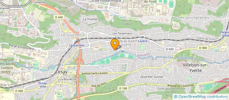 localisation de l'entreprise MONSIEUR QUENTIN AZMI à ORSAY