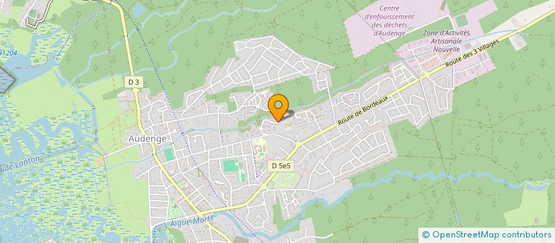 localisation de l'entreprise MONSIEUR QUENTIN BAILLY  ARES