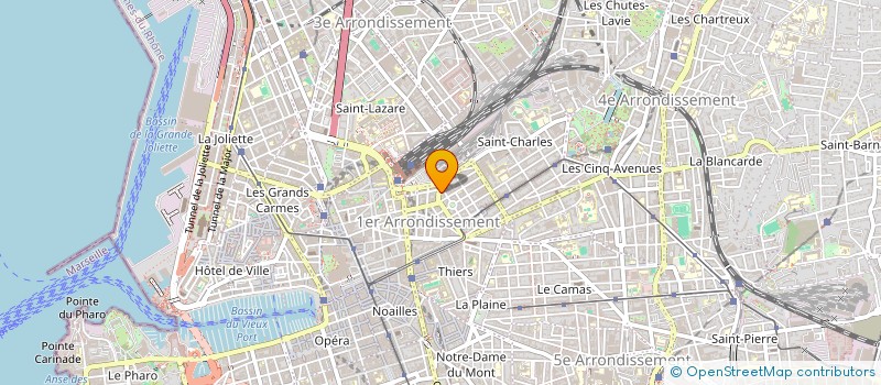 localisation de l'entreprise MONSIEUR QUENTIN BAINE  MARSEILLE