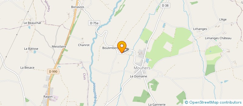 localisation de l'entreprise MONSIEUR QUENTIN BALLERE à MOUHERS