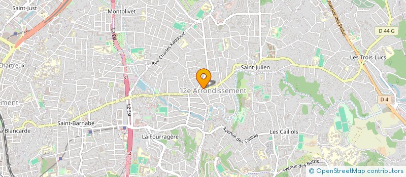 localisation de l'entreprise MONSIEUR QUENTIN BAMBAGIONI  MARSEILLE