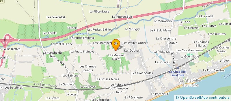 localisation de l'entreprise MONSIEUR QUENTIN BARAT à LA CHAPELLE-SUR-LOIRE