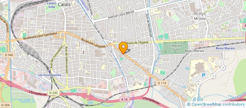 localisation de l'entreprise MONSIEUR QUENTIN BARBION  EPINAL