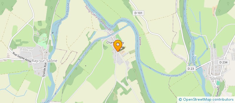 localisation de l'entreprise MONSIEUR QUENTIN BARDY  SOING-CUBRY-CHARENTENAY