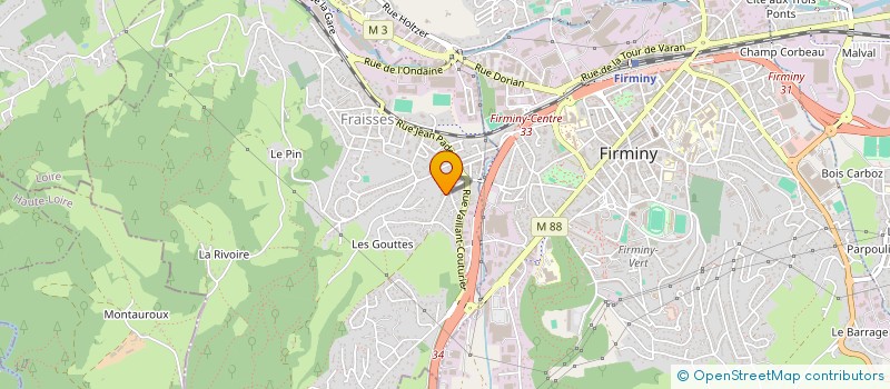 localisation de l'entreprise MONSIEUR QUENTIN BARGE  FRAISSES