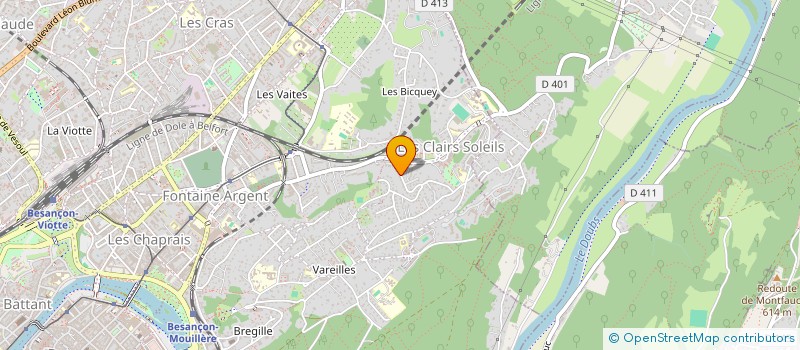 localisation de l'entreprise MONSIEUR QUENTIN BARRAND  BESANCON