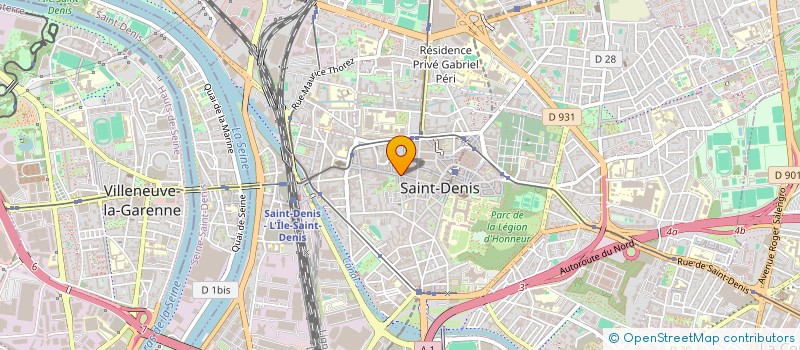 localisation de l'entreprise MONSIEUR QUENTIN BARRAT  SAINT-DENIS