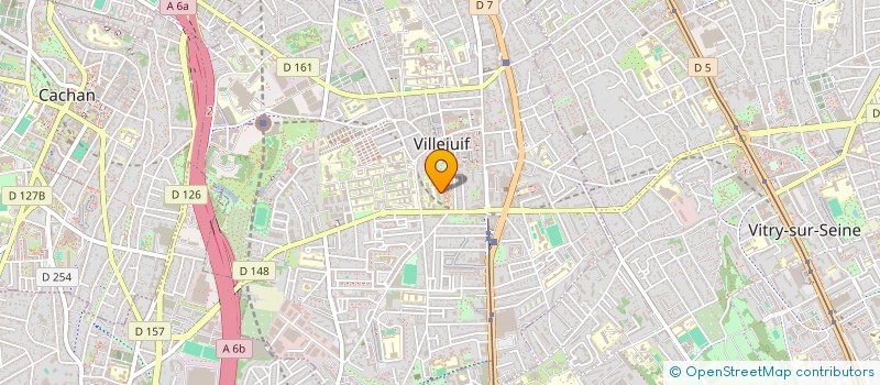 localisation de l'entreprise MONSIEUR QUENTIN BARRAU  VILLEJUIF