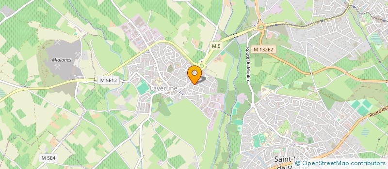 localisation de l'entreprise MONSIEUR QUENTIN BARTHELEMY à LAVERUNE