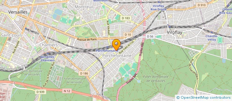 localisation de l'entreprise MONSIEUR QUENTIN BARTHES à VERSAILLES
