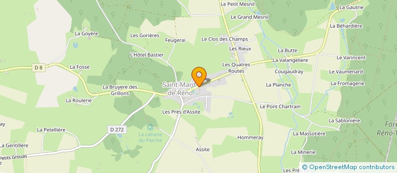 localisation de l'entreprise MONSIEUR QUENTIN BASSAILLE à SAINT-MARD-DE-RENO