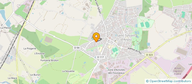 localisation de l'entreprise MONSIEUR QUENTIN BASSET  VERRIERES-EN-ANJOU