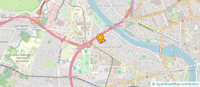 localisation de l'entreprise MONSIEUR QUENTIN BASSIBEY à TOULOUSE