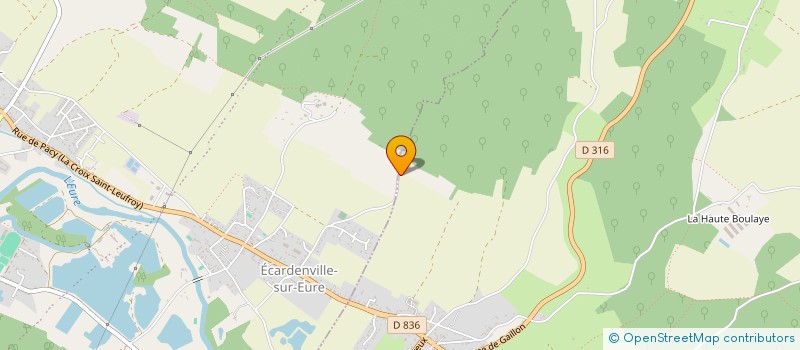 localisation de l'entreprise MONSIEUR QUENTIN BAUDOIN à CLEF VALLEE D'EURE