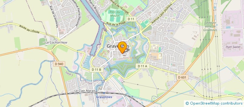 localisation de l'entreprise MONSIEUR QUENTIN BAUDUIN à GRAVELINES