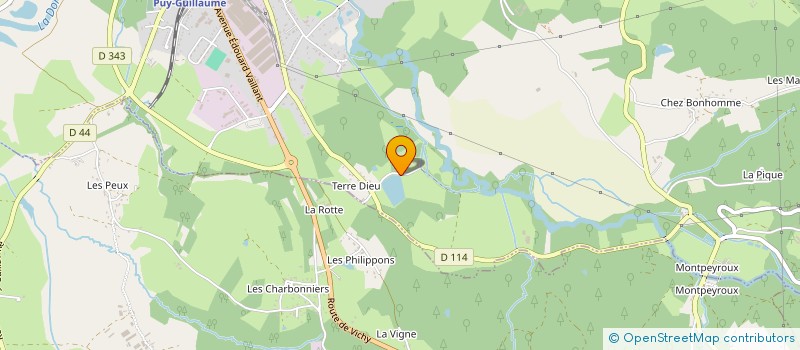 localisation de l'entreprise MONSIEUR QUENTIN BAUMONT  PUY-GUILLAUME